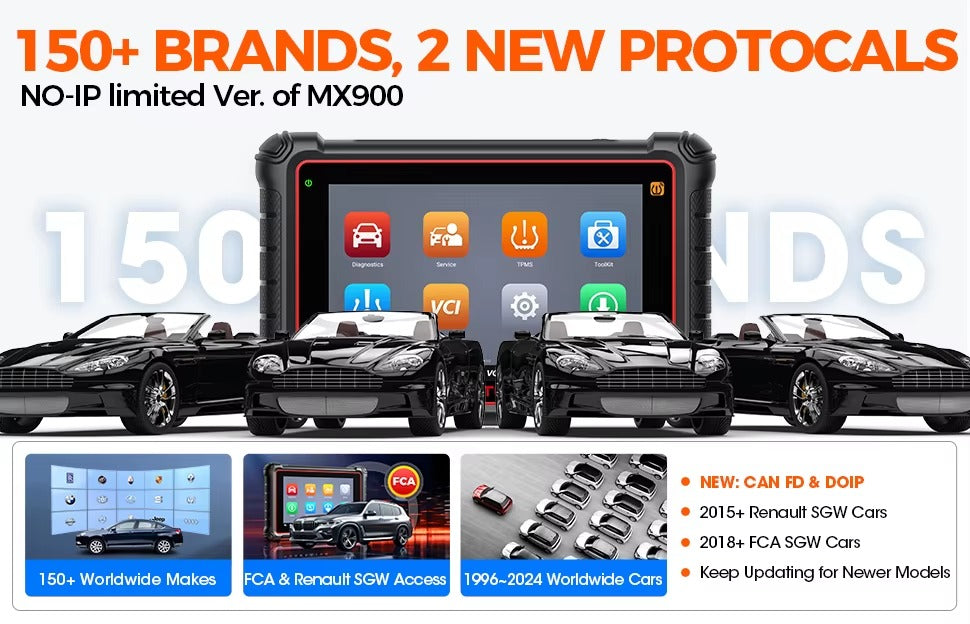 AUTEL MAXICOM MK900 – Escáner Automotriz Profesional Bidireccional
