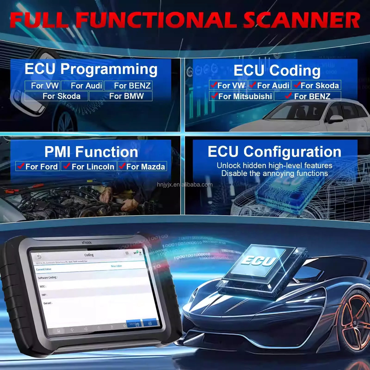 XTOOL IP919 MAX escáner