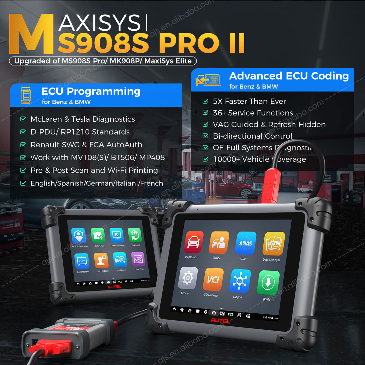 Autel MaxiSys MS908S Pro II
