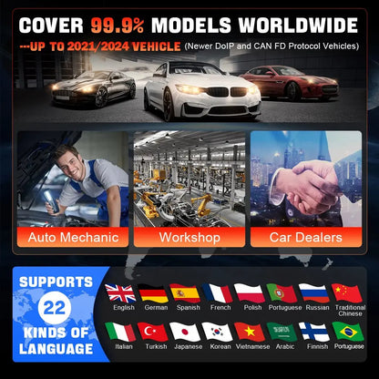 XTOOL D9S Pro cobertura