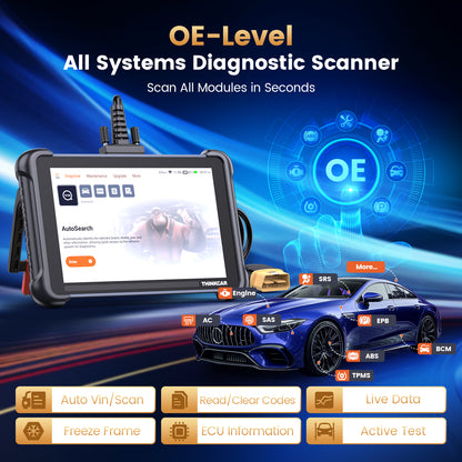 Escáner Automotriz Thinkcar Thinkscan 689 – Diagnóstico Profesional OBD2
