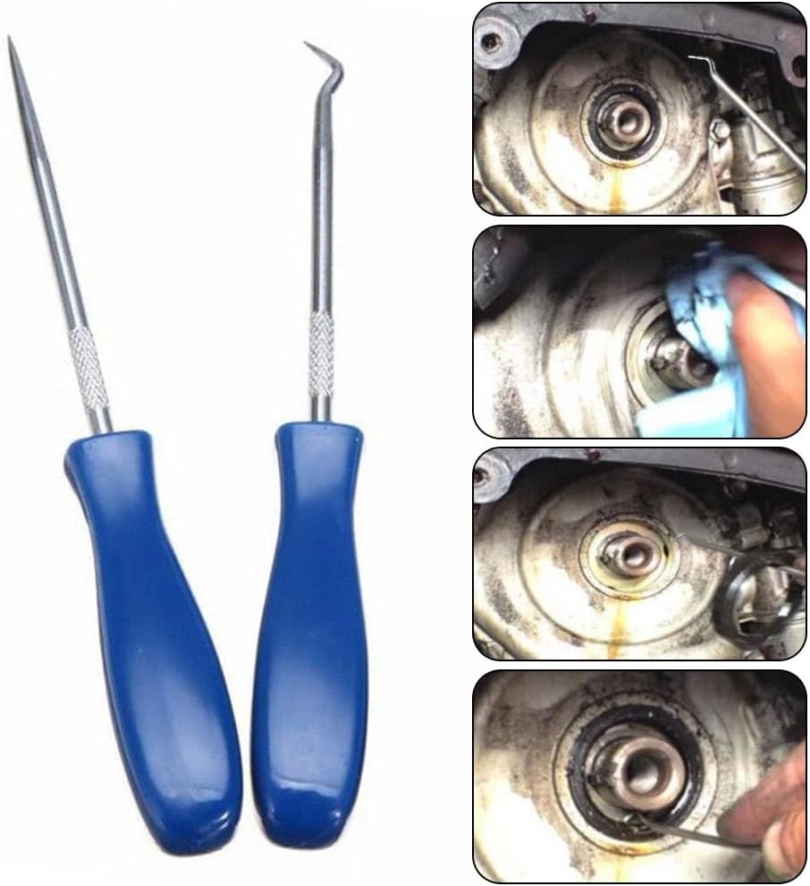 Juego Extractor Sellos O-Ring Retenes Ganchos 4 Piezas