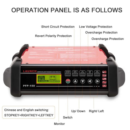 LAUNCH PFP-150 panel