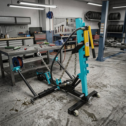 Bancada Portátil Enderezadora Uniliner UL-111 3.500 kg 50 kN para Carrocería (Por Encargo)