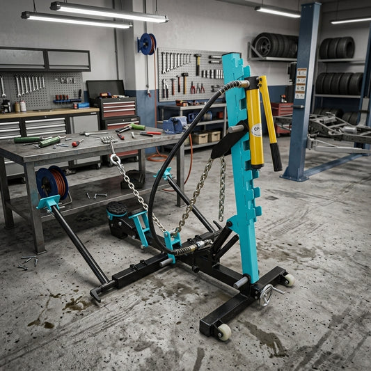 Bancada Portátil Enderezadora Uniliner UL-111 3.500 kg 50 kN para Carrocería (Por Encargo)