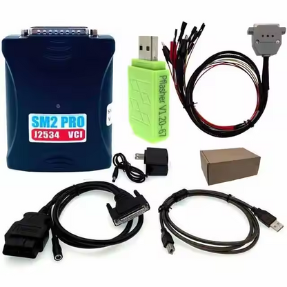 Programador ECU SM2 PRO J2534 VCI 67 Módulos con Dongle