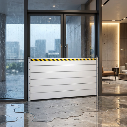 Barrera contra inundaciones de aluminio