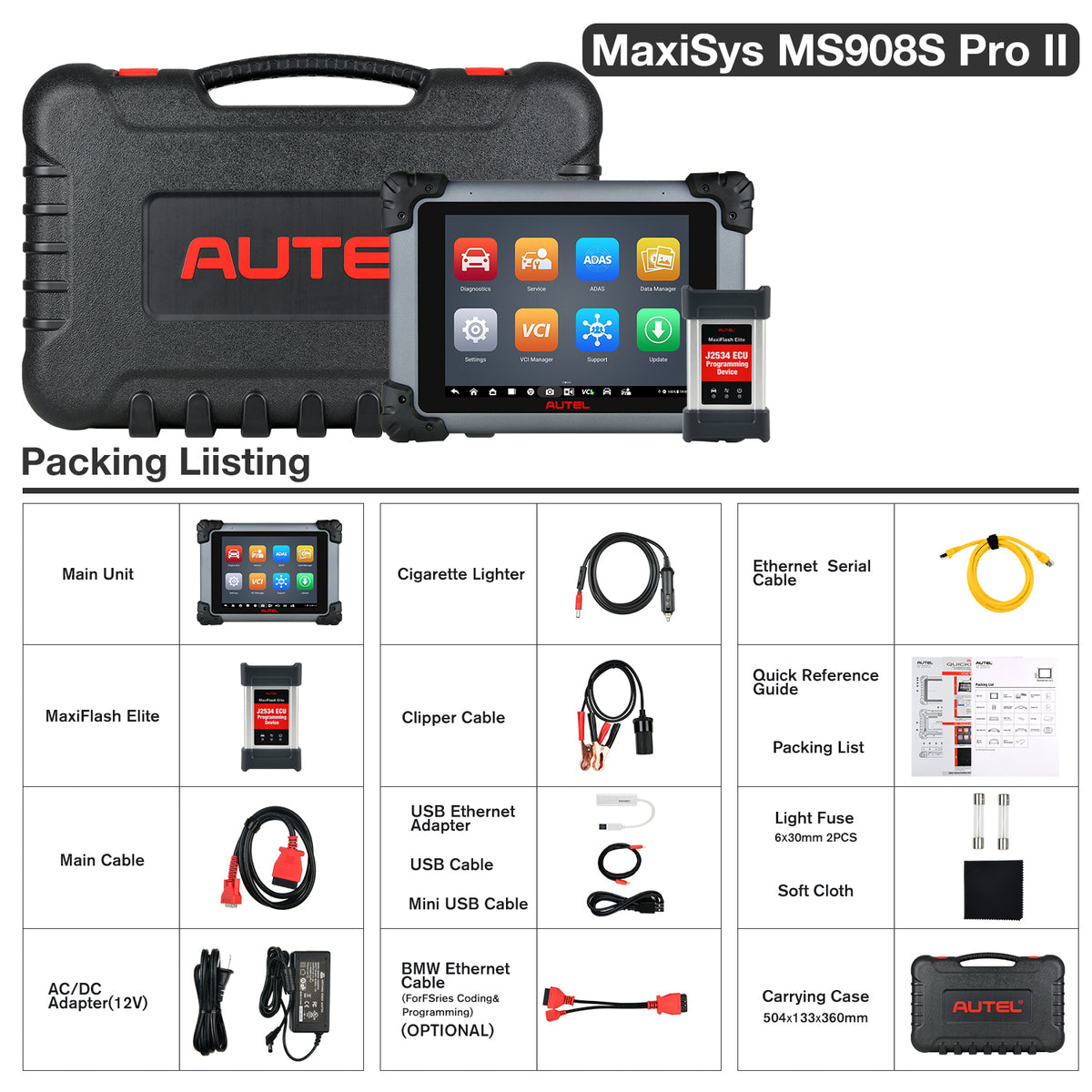 Autel MaxiSys MS908S Pro II