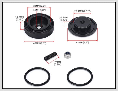 Kit Eliminador de Limpiaparabrisas Trasero – Tapa de Aluminio Universal (Hasta 4 cm)