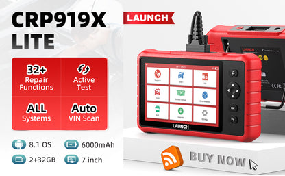 Escáner LAUNCH CRP919X LITE Sistema Completo 32 Resets