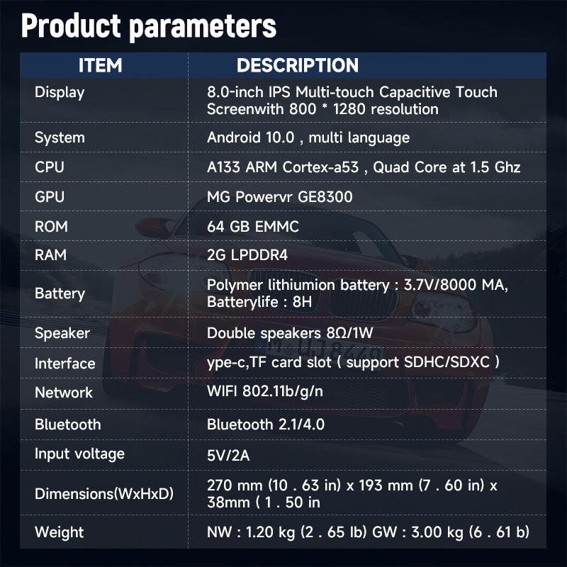 ANCEL V6 Pro+ HD