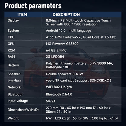 ANCEL V6 Pro+ HD