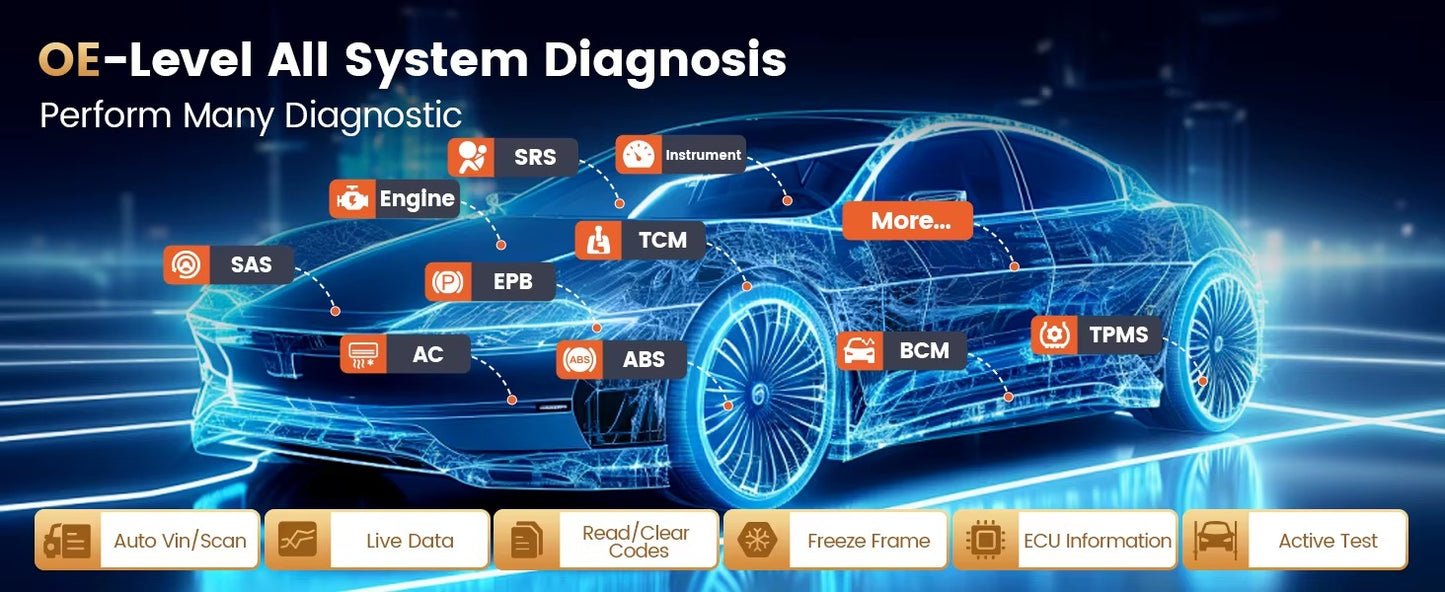 Escáner Automotriz Thinkcar Thinkscan 689 – Diagnóstico Profesional OBD2