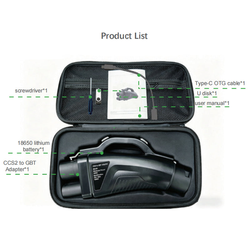 Adaptador CCS2 a GB/T 300A