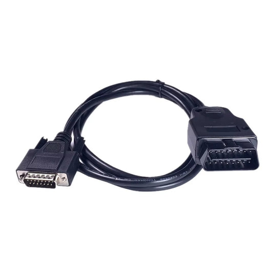 Cable OBD2 a DB15 / DB9 Extensión Diagnóstico 1MT  OBDII 16 Pines