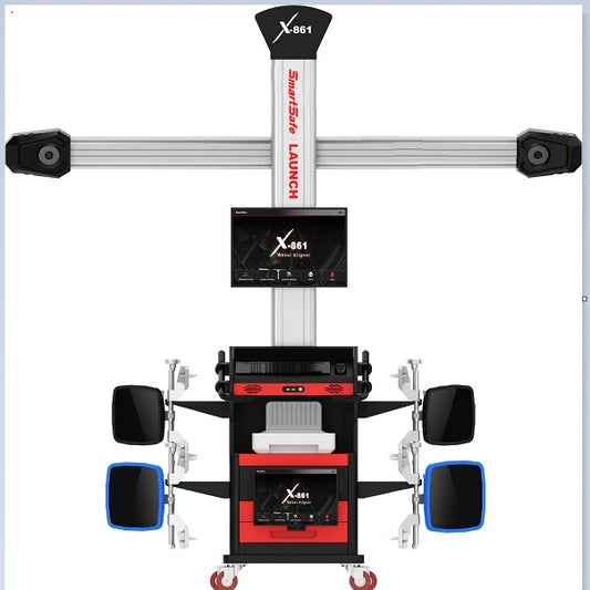 LAUNCH X-861 PRO – Alineadora 3D Profesional de Ruedas (4 Ruedas)