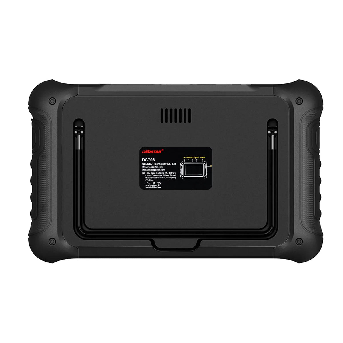 OBDSTAR DC706 trasera