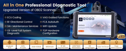 Escáner Automotriz Thinkcar Thinkscan 689 – Diagnóstico Profesional OBD2