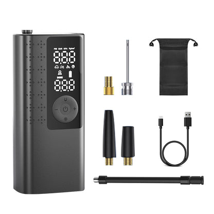 Inflador Portátil 12V 120PSI Recargable Pantalla LCD T01-A