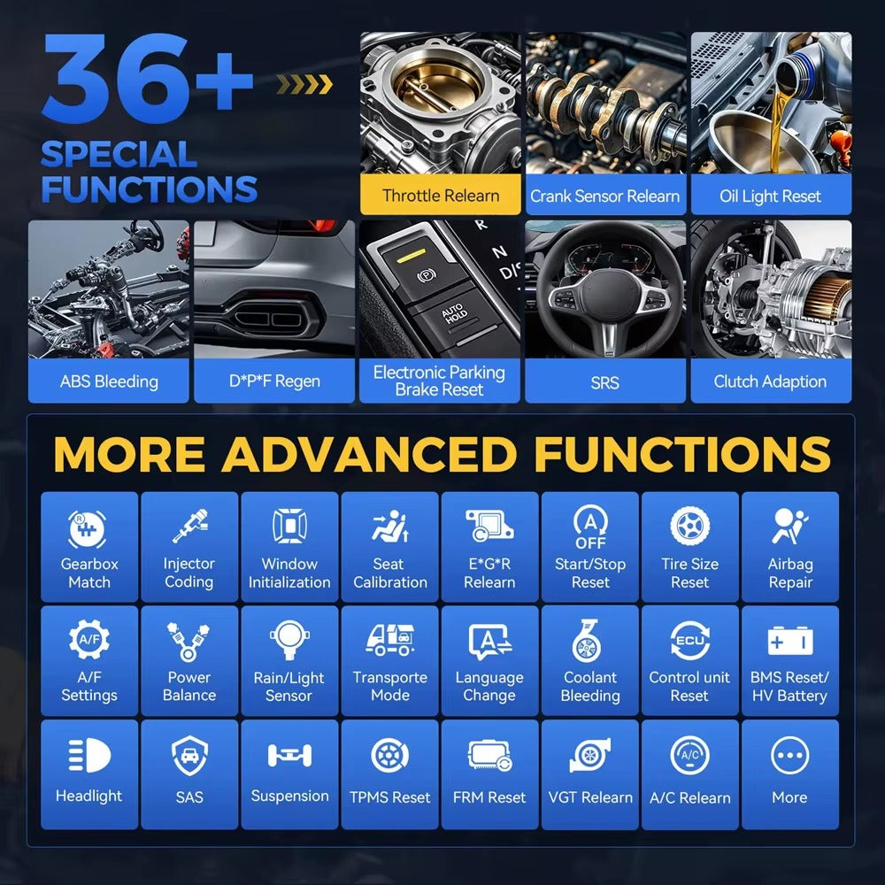 XTOOL D7 – Escáner Automotriz Profesional + Programador de Llaves