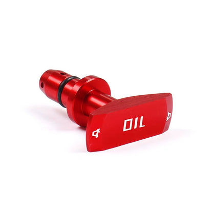 Manija Varilla de Aceite Aluminio Billet Roja