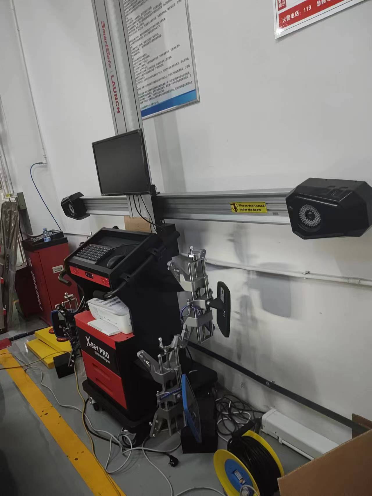 LAUNCH X-861 PRO – Alineadora 3D Profesional de Ruedas (4 Ruedas)