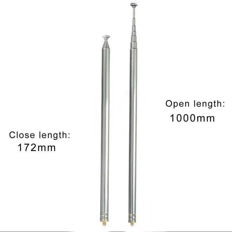 Antena telescópica 1 m rosca M3