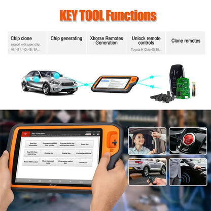 Xhorse Key Tool Plus Pad funciones