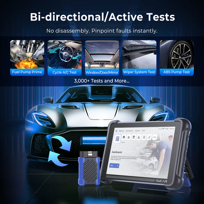 Escáner Automotriz Mucar 892bt 35 Resets Bidireccional Ecu