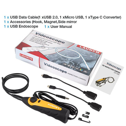 LAUNCH VSP600 – Endoscopio/Boroscopio Profesional para X431 V / PRO3S+ / PAD V