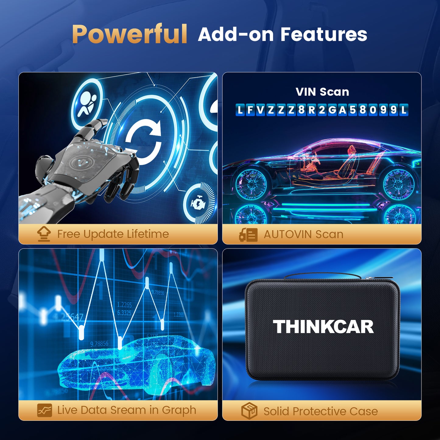 Escáner Automotriz Thinkcar Thinkscan 689 – Diagnóstico Profesional OBD2