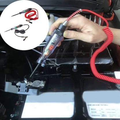 Probador de Circuitos Automotrices Digital con Pantalla LCD para Diagnóstico Eléctrico