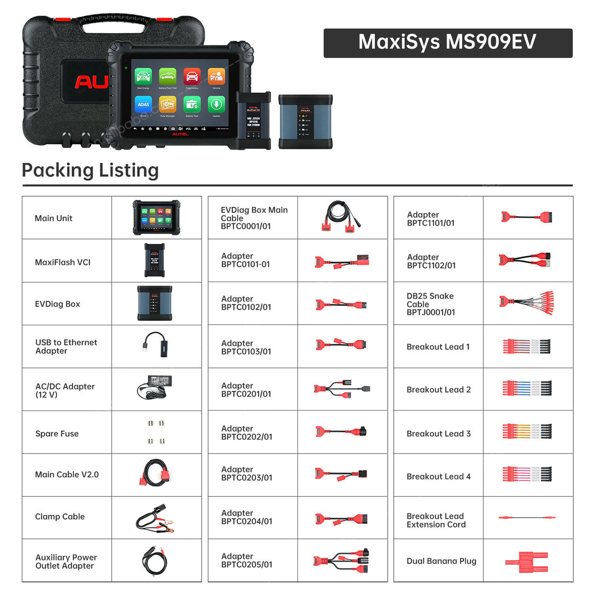 Autel MaxiSys MS909EV