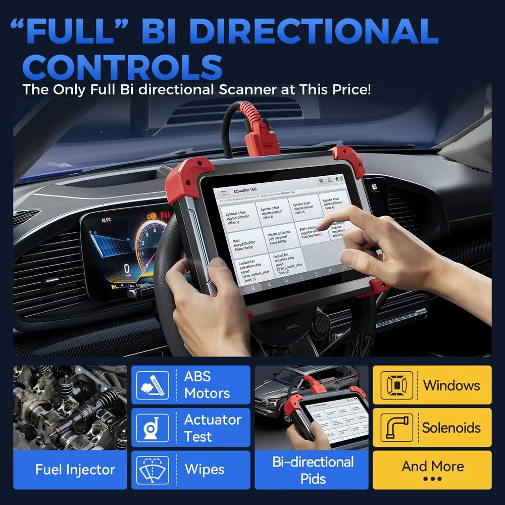 XTOOL D7 – Escáner Automotriz Profesional + Programador de Llaves