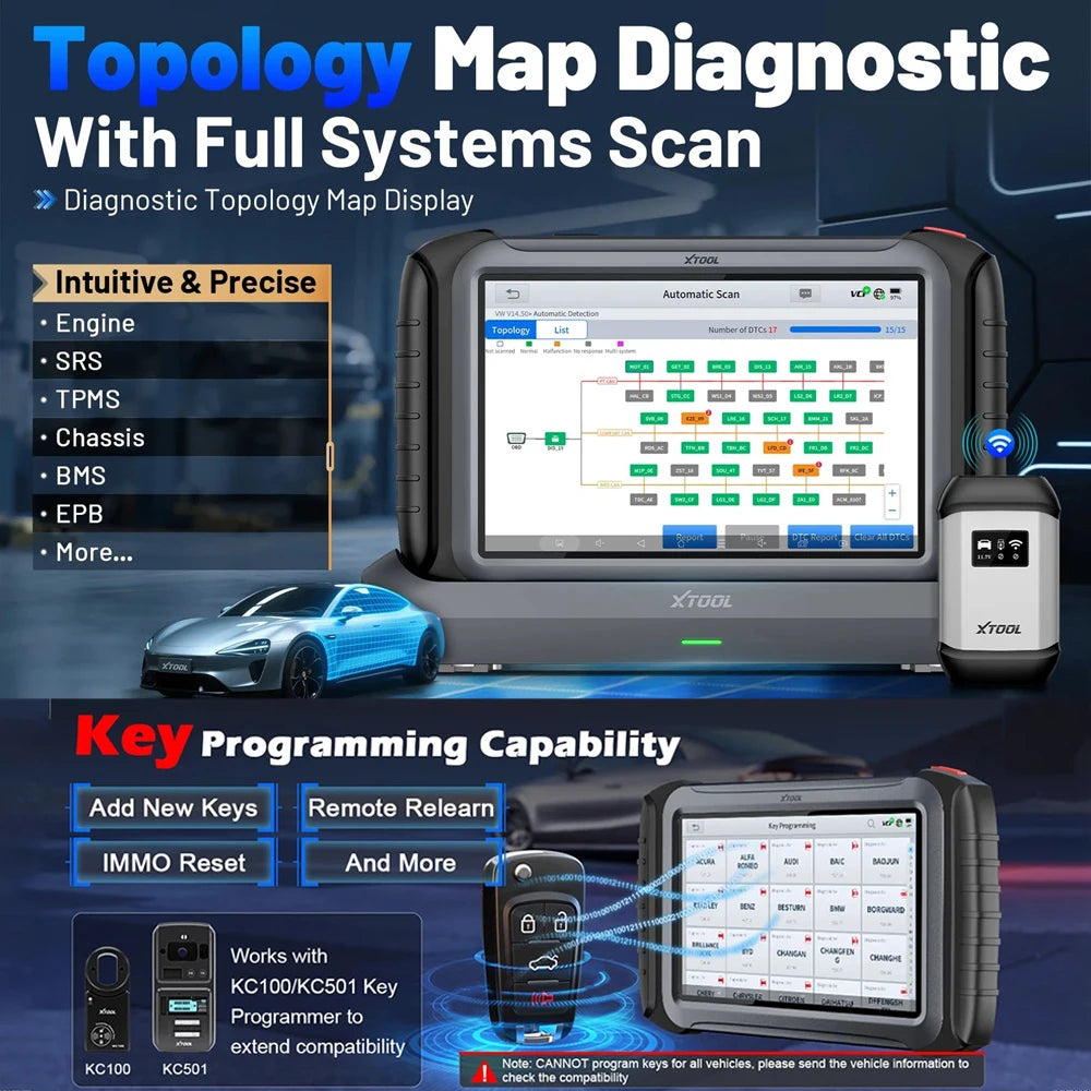 XTOOL IP919 Pro diagnóstico