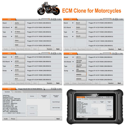 OBDSTAR DC706 motos