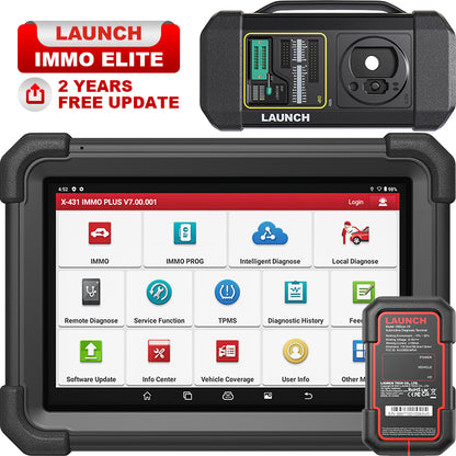 LAUNCH X431 IMMO ELITE – Programador de Llaves + Escáner Automotriz Profesional
