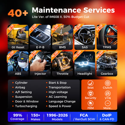 Escáner Automotriz AUTEL IM508S PRO + XP400 PRO Programador de Llaves