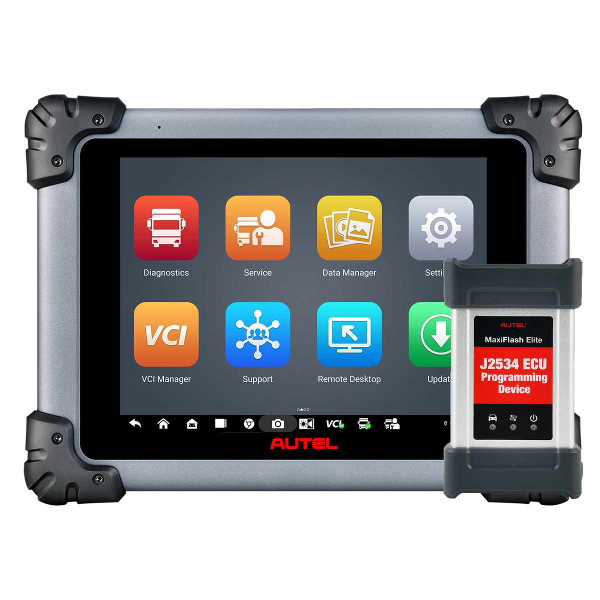 Autel MaxiSys MS908CV II - Vista principal con maletin