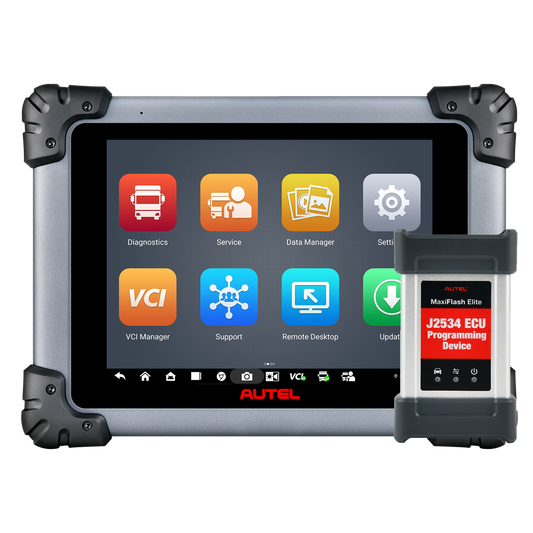 Autel MaxiSys MS908CV II - Vista principal con maletin