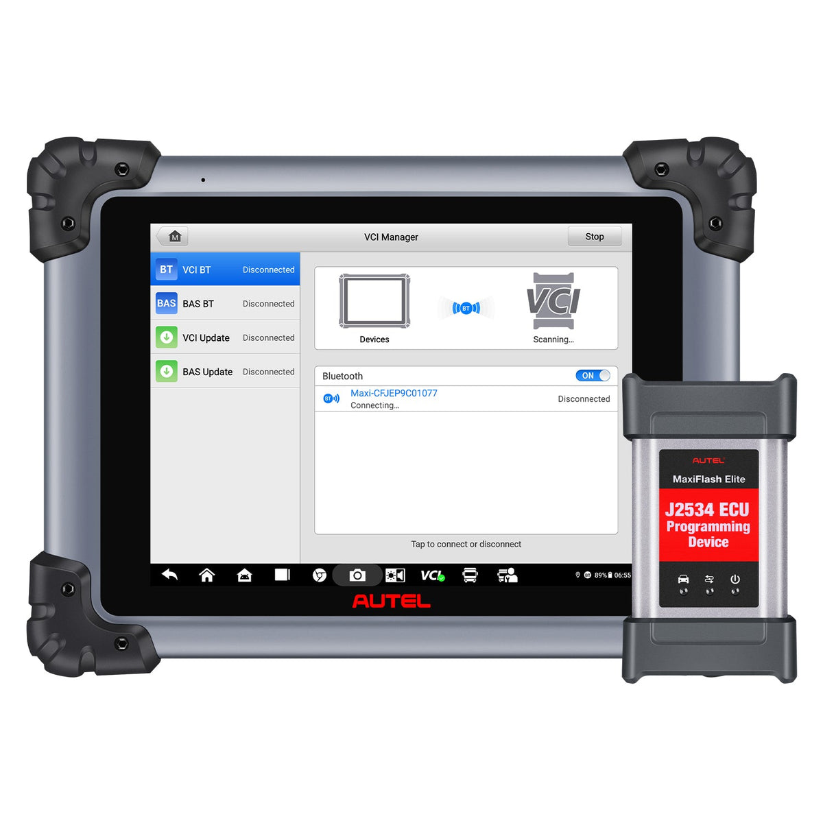 Autel MaxiSys MS908CV II - Cobertura de camiones y buses