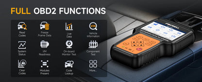 Escáner Automotriz Profesional con 26 Servicios de Mantenimiento-Foxwell NT650 Elite OBD2