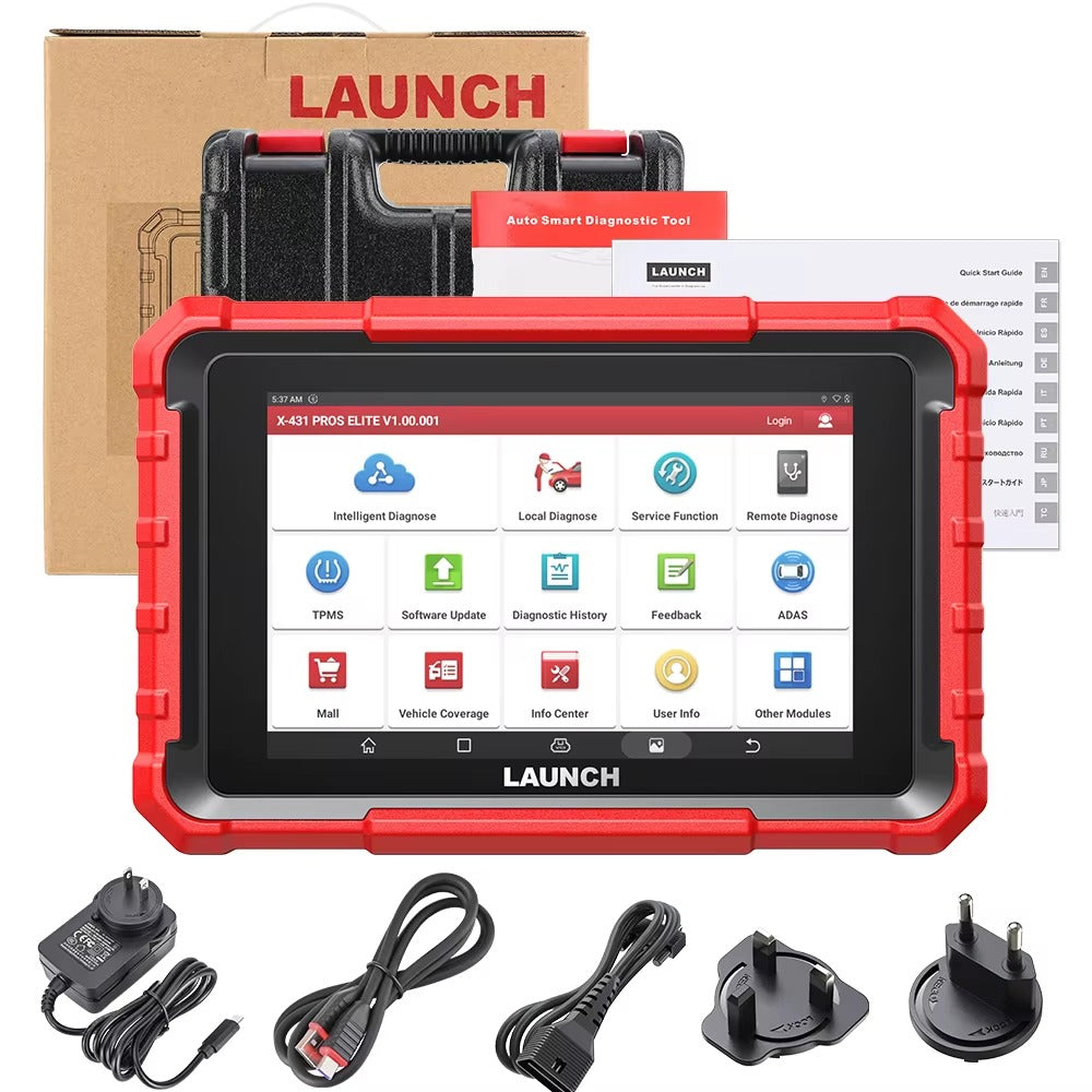 Scanner Automotriz LAUNCH X431 PROS Elite – DOIP, CAN FD, 31 Funciones de Servicio