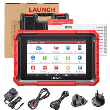 Scanner Automotriz LAUNCH X431 PROS Elite – DOIP, CAN FD, 31 Funciones de Servicio