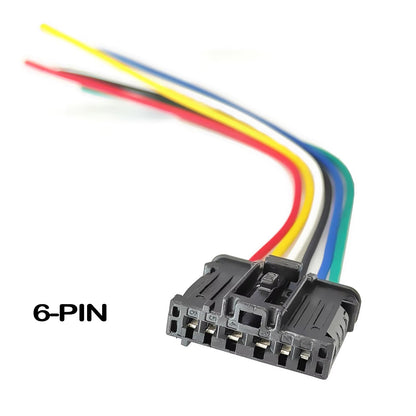 Arnés Conector 6 Pines 1606248780 Luz Trasera Peugeot / Citroën Repuesto de Cableado OEM