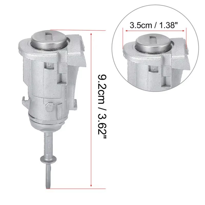 Par de Cilindros de Cerradura de Puerta con Llave – VW / Skoda / Audi (1997–2016)