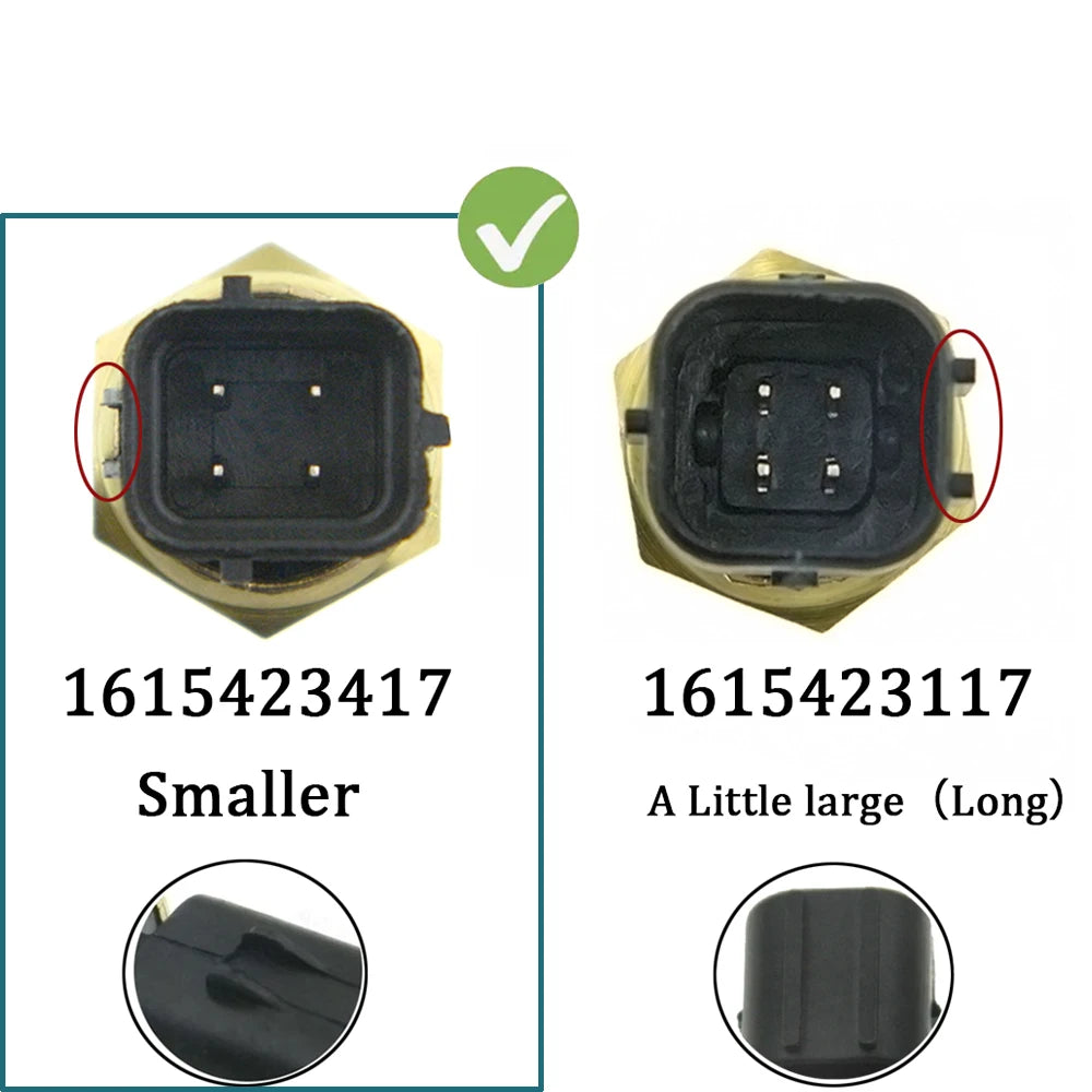 Sensor de temperatura del refrigerante SsangYong OEM 1615423417