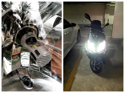 Ampolleta LED Moto Philips HS1 6500K Ultinon Essential PX43t
