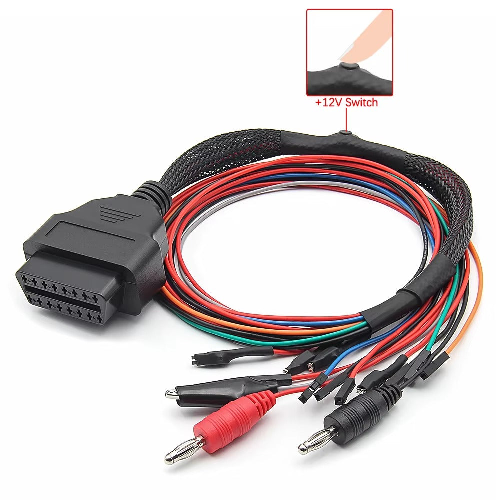 Adaptador OBD2 MPPS V21 Tricore Breakout ECU + Switch 12V