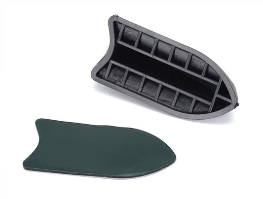 Aletas de Tiburón Estilo EVO para Techo – Kit 6 Piezas Negro